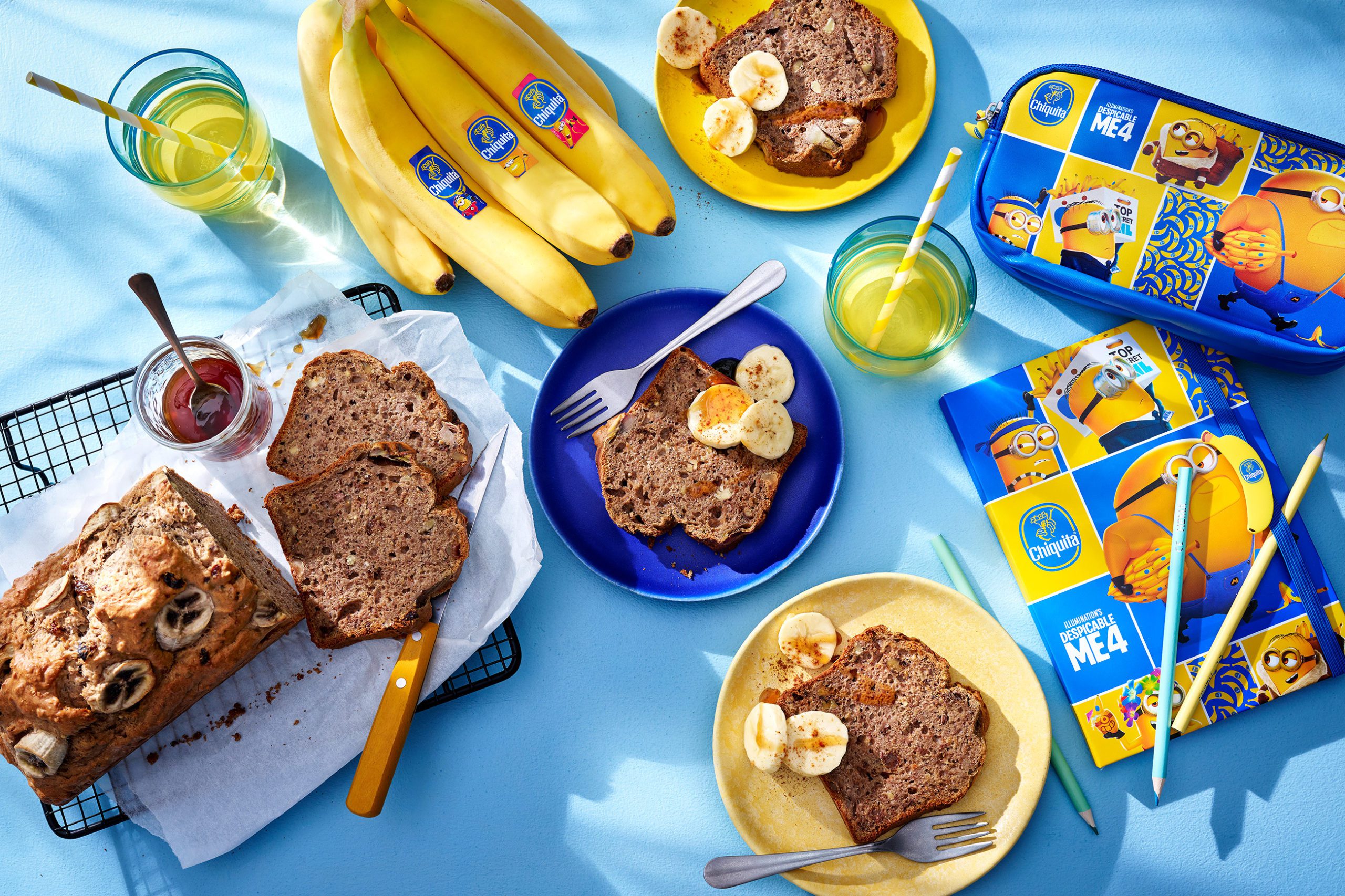 Chiquita-bananenbrood voor na school